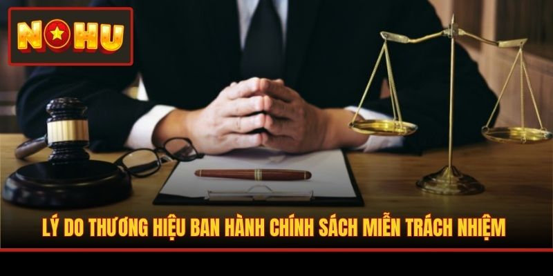 Lý do thương hiệu ban hành chính sách miễn trách nhiệm